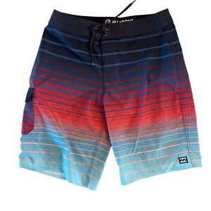 Billabong Recycler All Day Pro Men's Boardshorts Multicoloured Stripes Size 28